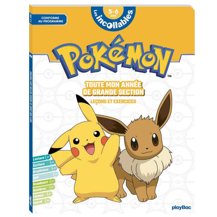 Les incollables - Pokémon - Toute mon année de GS