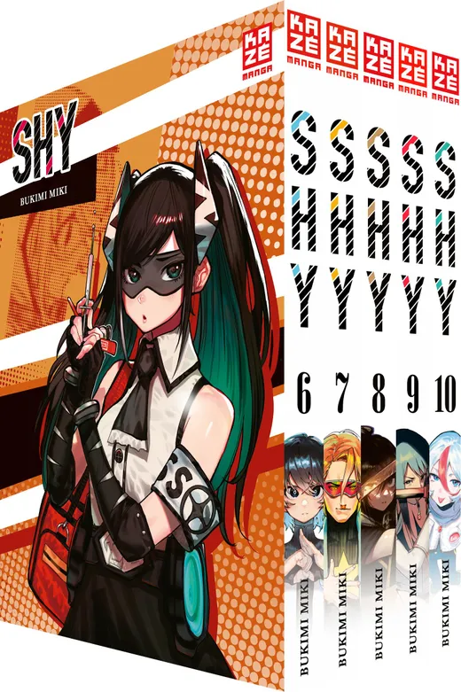 SHY – Band 6-10 im Sammelschuber
