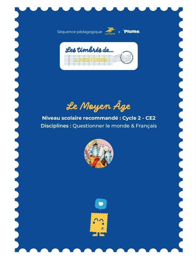 Les timbrés de l'histoire Le Moyen Âge CE2 valisette enseigant / eleve Edition 2025