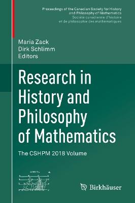 Research in History and Philosophy of Mathematics