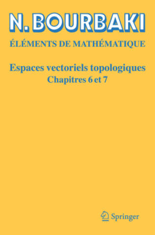 Espaces vectoriels topologiques