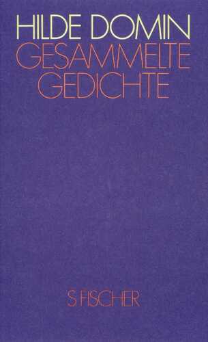 Gesammelte Gedichte