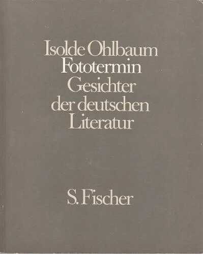 Fototermin. Gesichter der deutschen Literatur