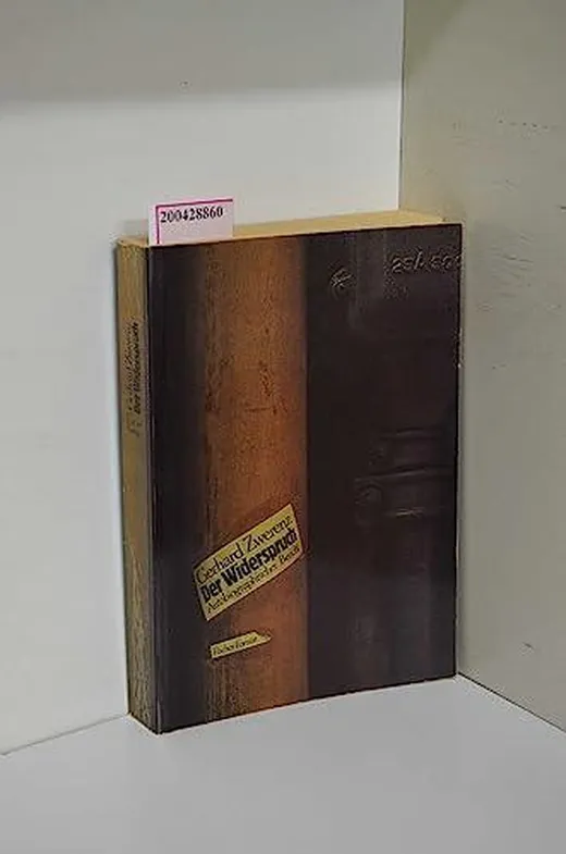 Der Widerspruch. Ein autobiographischer Bericht