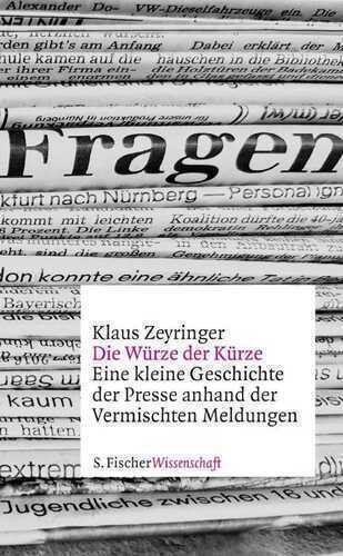 Die Würze der Kürze — Klaus Zeyringer