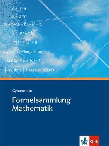 Formelsammlung Mathematik