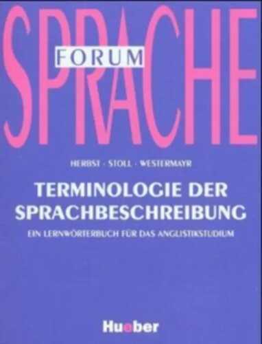 Terminologie der Sprachbeschreibung