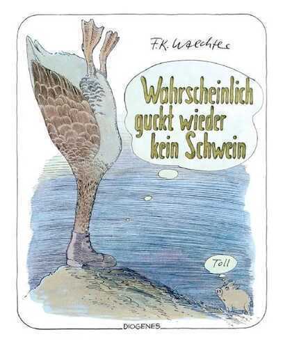 Wahrscheinlich guckt wieder kein Schwein