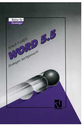 Word 5.5 — Klaus P. Greis