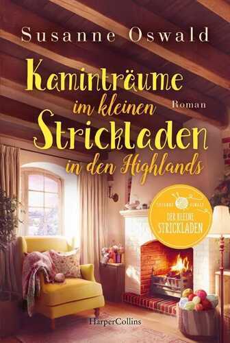 Kaminträume im kleinen Strickladen in den Highlands