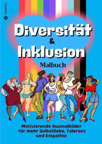 Malbuch Diversität & Inklusion - Ausmalbuch für Erwachsene und Jugendliche