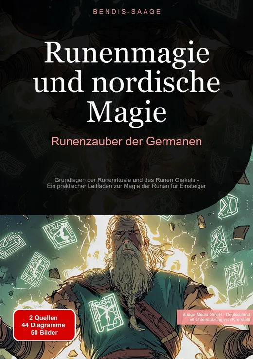 Runenmagie und nordische Magie: Runenzauber der Germanen — Bendis A. I. Saage - Deutschland