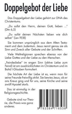 Liebe deinen Gott