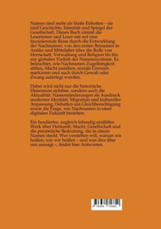 "Die Geschichte der Nachnamen - Von Beinamen zur Identität"