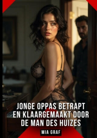Jonge oppas betrapt en klaargemaakt door de man des huizes