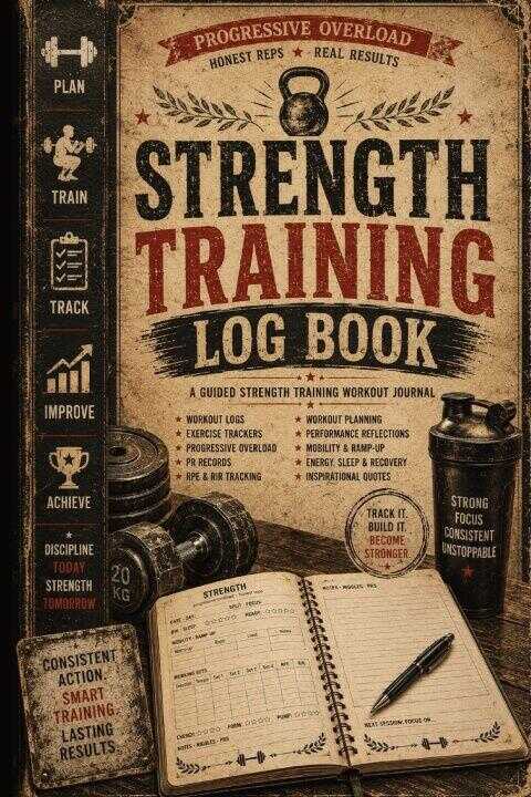 Strength Training Log Book