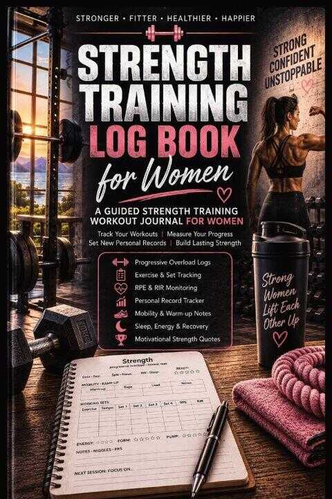 Strength Training Log Book for Women