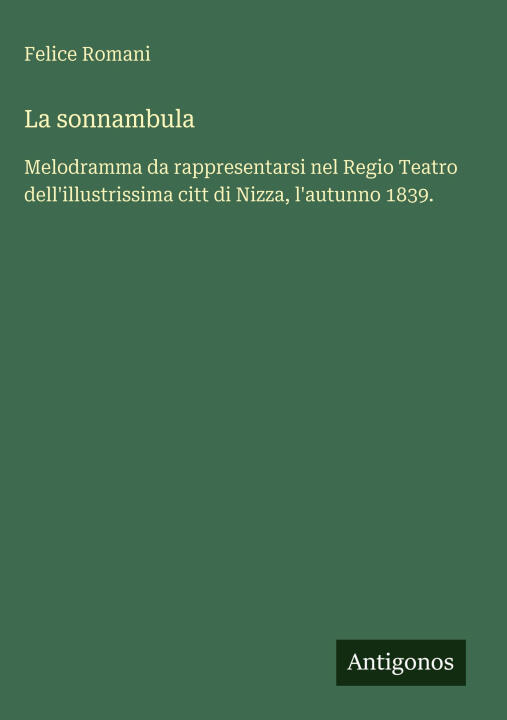 La sonnambula