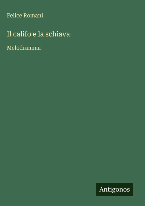 Il califo e la schiava