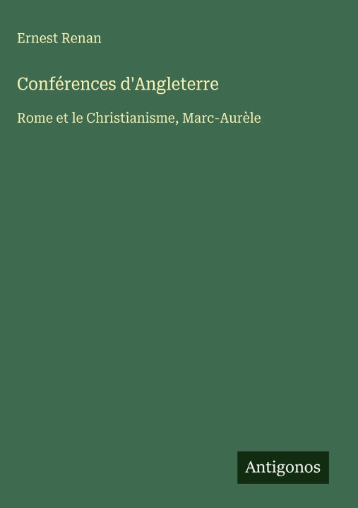 Conférences d'Angleterre