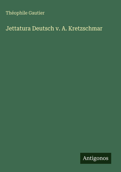 Jettatura Deutsch v. A. Kretzschmar