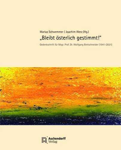 »Bleibt österlich gestimmt!« — Marius Schwemmer