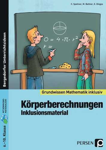 Körperberechnungen - Inklusionsmaterial, m. CD-ROM