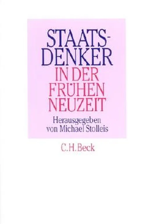 Staatsdenker in der frühen Neuzeit