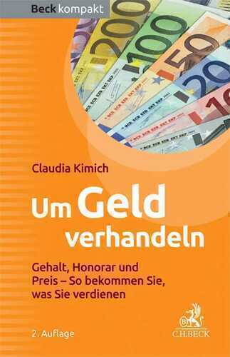 Um Geld verhandeln