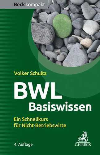 BWL Basiswissen — Volker Schultz