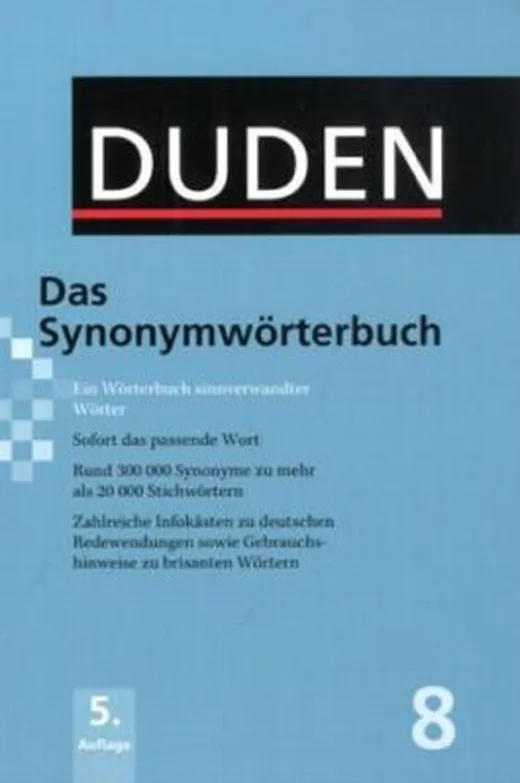 Das Synonymwörterbuch