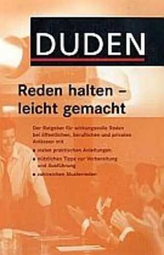 Duden: Reden halten - leicht gemacht