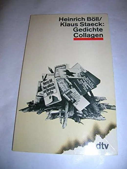 Gedichte Collagen (dtv Literatur)