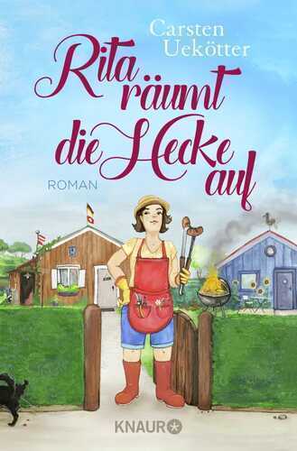 Rita räumt die Hecke auf