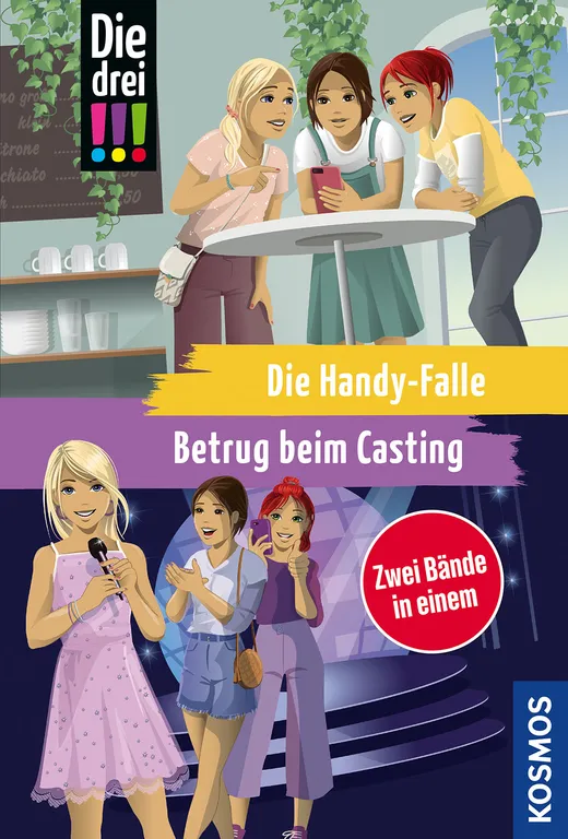 Die drei !!!, Die Handy-Falle / Betrug beim Casting (Doppelband)