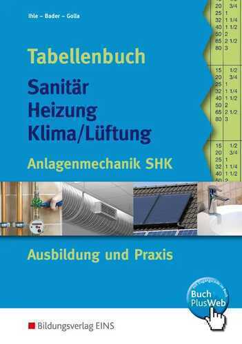 Tabellenbuch Sanitär Heizung Klima/Lüftung