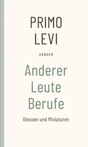 Anderer Leute Berufe