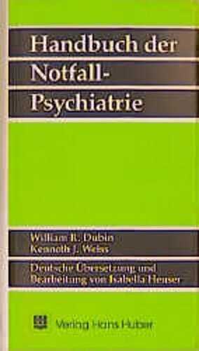 Handbuch der Notfall-Psychiatrie