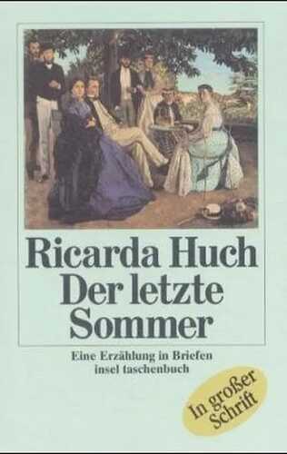 Der letzte Sommer, Großdruck