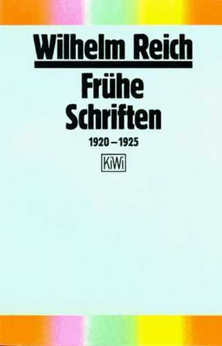Frühe Schriften (KiWi)