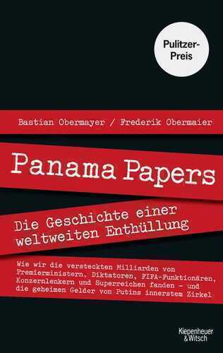 Panama Papers — Bastian Obermayer