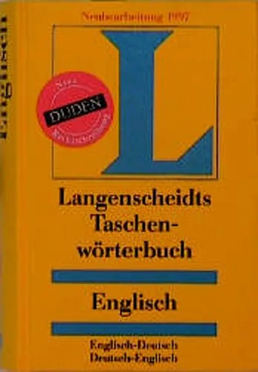 Englisch - Deutsch / Deutsch - Englisch. Taschenwörterbuch. Langenscheidt. Rund 120 000 Stichwörter und Wendungen (Langenscheidt Taschenwörterbücher)