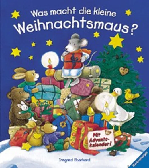 Was macht die kleine Weihnachtsmaus?
