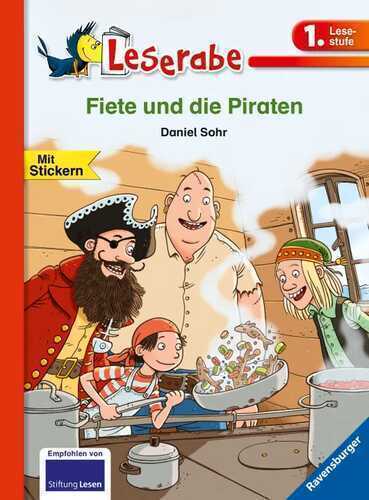 Fiete und die Piraten - Leserabe 1. Klasse - Erstlesebuch für Kinder ab 6 Jahren