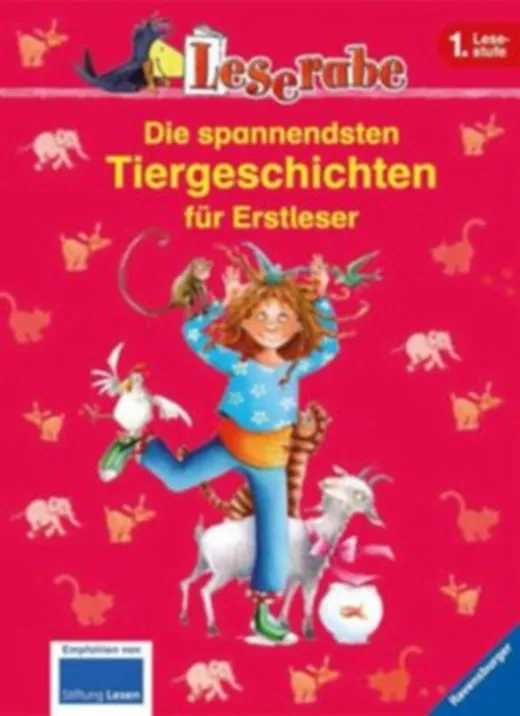 Leserabe: Die spannendsten Tiergeschichten für Erstleser