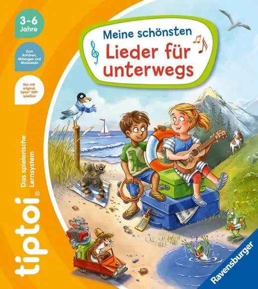 tiptoi® Liederbücher - Meine schönsten Lieder für unterwegs