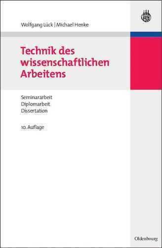 Technik des wissenschaftlichen Arbeitens