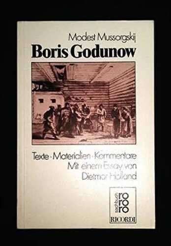 Boris Godunow. Texte, Materialien, Kommentare