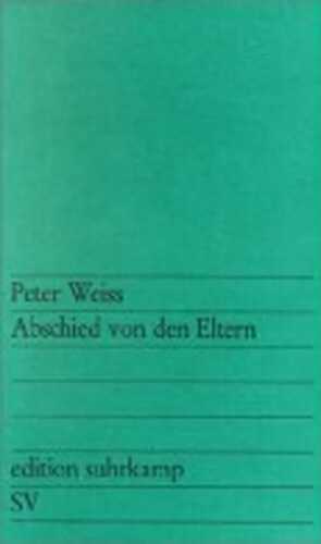 Edition Suhrkamp, Nr.85, Abschied von den Eltern