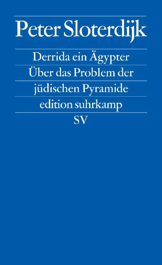 Derrida ein Ägypter